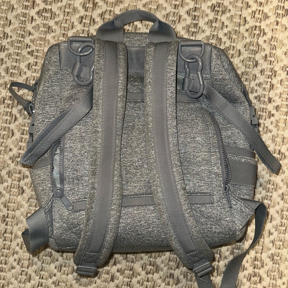 Gray Dagne Dover diaper bag